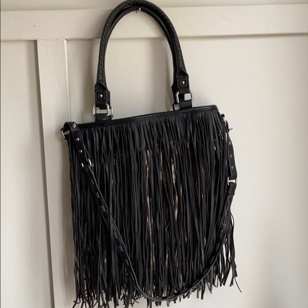 Steve Madden fringe handbag